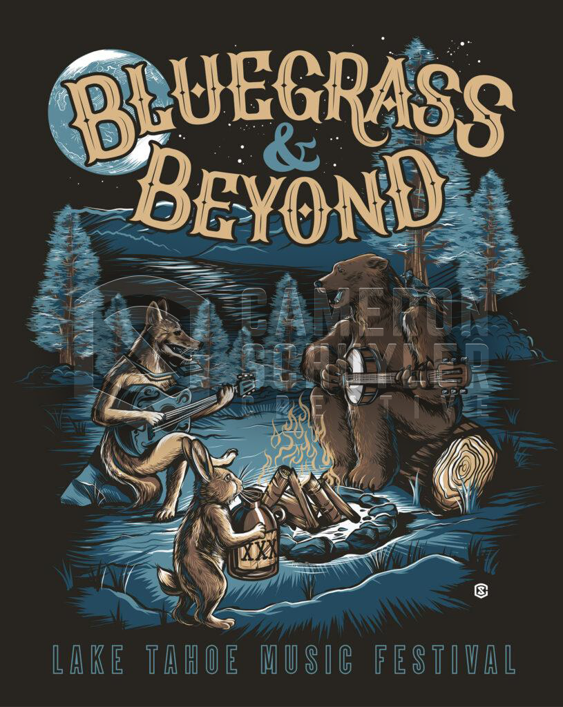 Bluegrass and Beyond Tee Design