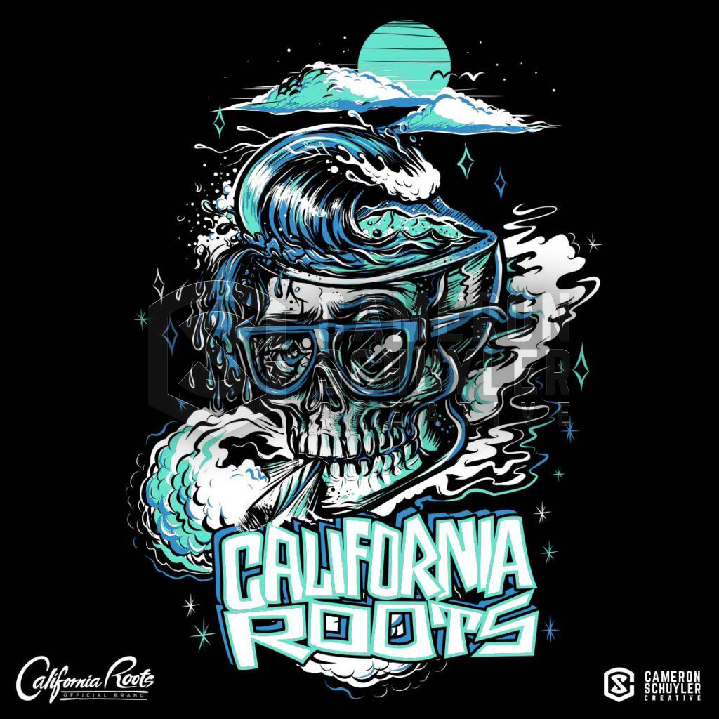 Cali Roots Skullwave Design 2021