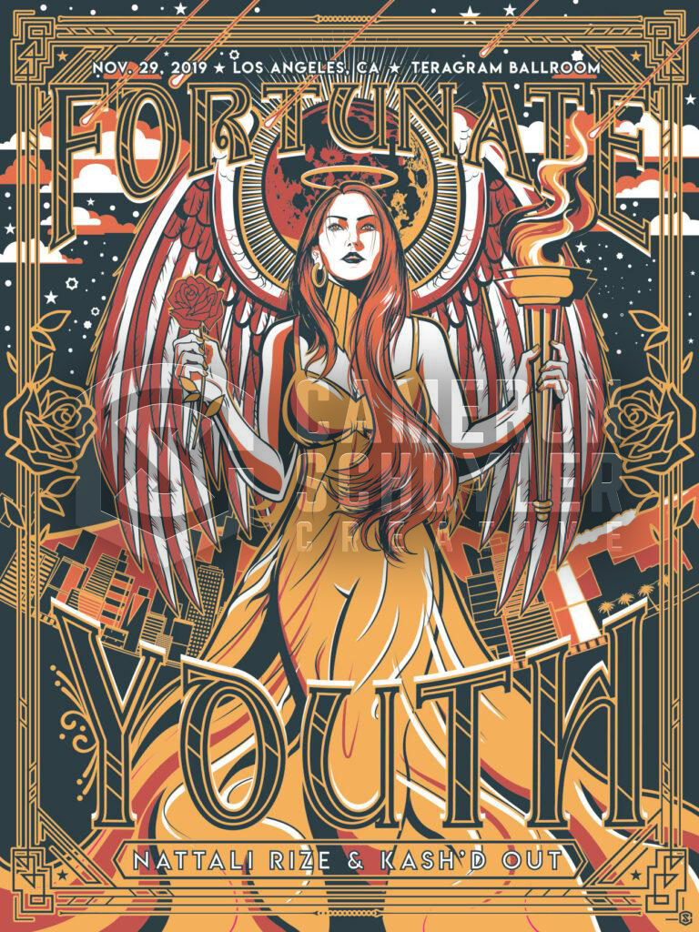 Fortunate Youth Los Angeles Poster 2019