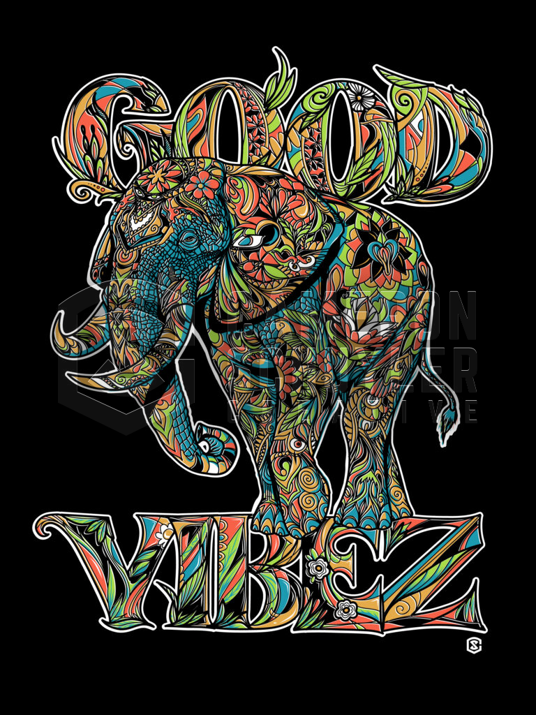 Good Vibez Presents Merch Design