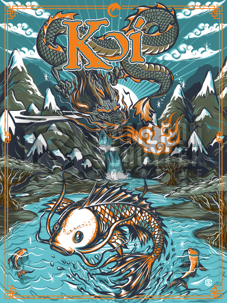 KOI CBD Limited Edition Poster 1