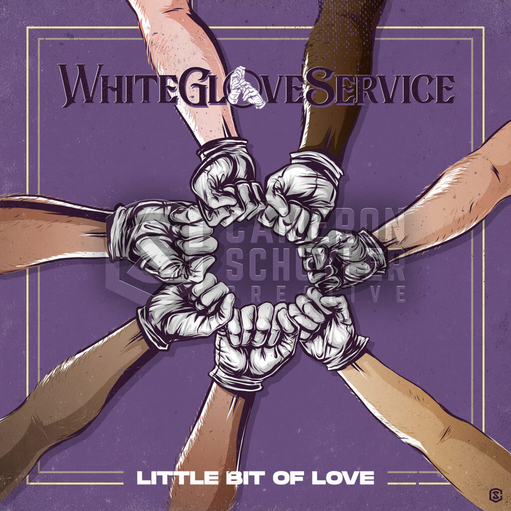 White Glove Service Little Bit of Love Album Art 2021